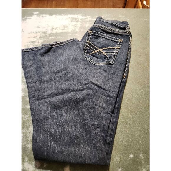 Ariat M5 Slim Deadrun Stackable Straight Leg Jeans sz 31x38 - Picture 3 of 7